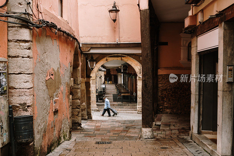 Street in León, Spain